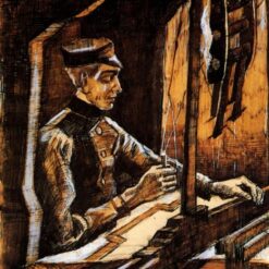 1884 Weaver by Vincent van Gogh – Hand-Painted Oil Painting Reproduction