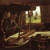 Buy Weaver near an Open Window by Van Gogh – 1884 Fine Art Oil Painting Reproduction