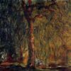 Weeping Willow (1918-1919) by Claude Monet – Handcrafted Oil Painting Reproduction, Dafen Village Masterpiece