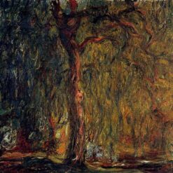 Weeping Willow (1918-1919) by Claude Monet – Handcrafted Oil Painting Reproduction, Dafen Village Masterpiece