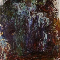 Hand-Painted Weeping Willow by Claude Monet (1921-1922) – Custom Oil Painting Reproduction, Dafen Village