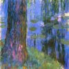 Weeping Willow and Water-Lily Pond by Claude Monet (1916-1919) – Elegant Hand-Painted Oil Painting, Made by Dafen Village