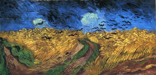 Van Gogh’s Wheatfield with Crows (1890) – Post-Impressionist Masterpiece Print