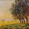 Willows at Sunset (1889) by Claude Monet – Custom Oil Painting Reproduction, Handcrafted by Dafen Village Artists