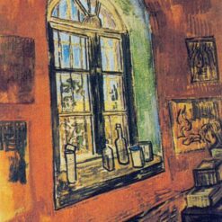 1889 Window of Vincent’s Studio – Van Gogh’s View from the Saint-Paul-de-Mausole Asylum