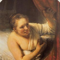 Rembrandt 'Woman in Bed' 1645 – A Thoughtful Portrait of Intimacy and Vulnerability