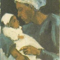 Woman Sien with Baby on Her Lap – 1882 Vincent van Gogh Portrait Art Print