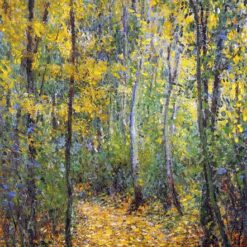 Claude Monet Wood Lane (1876) – Custom Oil Painting Reproduction, Expertly Crafted by Dafen Village