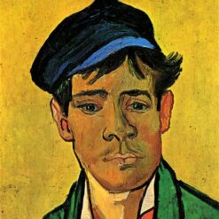 Authentic Van Gogh "Young Man with a Hat" 1888 Reproduction – Hand-Painted Oil Painting from Dafen Village Art Studios