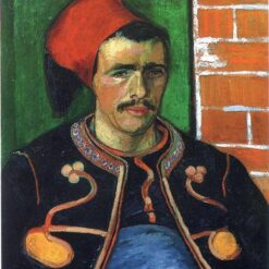 Premium "Zouave" Van Gogh 1888 Oil Painting Reproduction – Custom Art on Canvas from Dafen Village