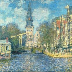 Zuiderkerk in Amsterdam (1874) by Claude Monet – Handcrafted Oil Painting Reproduction, Dafen Village Masterpiece