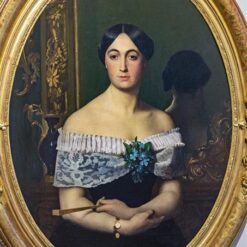 Portrait of Marianne Elisa Birch by Jean-Léon Gérôme – Academicism Oil Painting