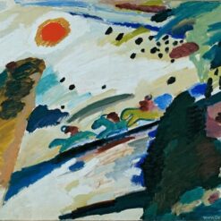 Kandinsky’s Romantic Landscape (1911) – A Beautiful Abstract Interpretation of the Sublime
