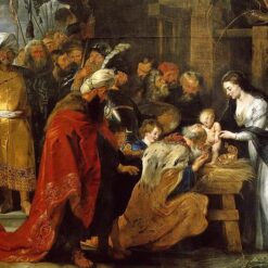 Adoration of the Magi – Oil Painting Reproduction by Peter Paul Rubens (1618-1619)