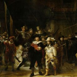 Rembrandt’s 'The Nightwatch' (1642) – High-Quality Oil Reproduction of Baroque Genre Painting