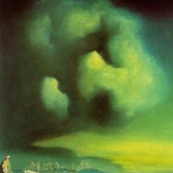 Plant Transformation – Inspired by Salvador Dali, Surrealist Landscape Oil Painting Reproduction
