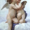L’Amour et Psyché, Enfants by Bouguereau – Handcrafted Romanticism Art Reproduction