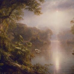 American Masterpiece – The River of Light, 1877 by Frederic Edwin Church, High-Quality Replica