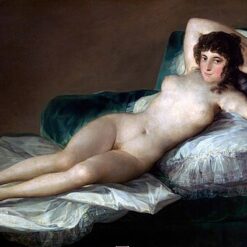 Francisco de Goya’s Nude Maja – Iconic Romanticism Painting Replica