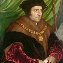 Hans Holbein the Younger’s Portrait of Sir Thomas More – 1527 Late Renaissance Painting Replica