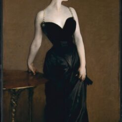 Reproduction of Madame X by John Singer Sargent – Classic Portrait