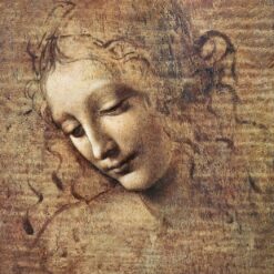 Custom Oil Painting of Leonardo da Vinci’s 'Leda' – High-Quality Renaissance Portrait Reproduction