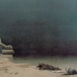 Luc-Olivier Merson’s Rest on the Flight into Egypt – Romantic Religious Oil Painting Replica