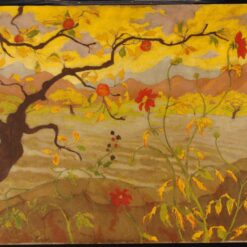 Pommier aux Fruits Rouges by Paul Élie Ranson – Handcrafted Symbolism Art Reproduction