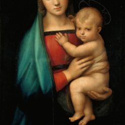 Custom Oil Painting Reproduction: Madonna del Granduca by Raphael – c. 1505