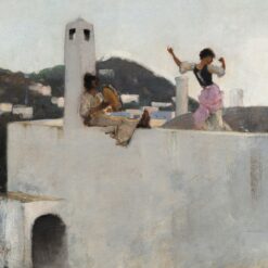 John Singer Sargent’s Capri – Impressionist Landscape Painting Replica