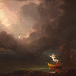 Romantic Landscape Series – The Voyage of Life: Old Age by Thomas Cole, High-Quality Replica