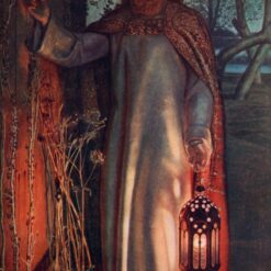 The Light of the World by William Holman Hunt – Handcrafted Pre-Raphaelite Religious Art Reproduction