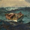 Realist Maritime Masterpiece – The Gulf Stream, 1899 by Winslow Homer, High-Quality Replica