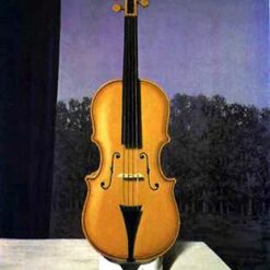 A Little of the Bandit's Soul Inspired by René Magritte – 1960 Surrealist Symbolic Oil Painting