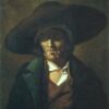 Romantic Portrait: A Man by Théodore Géricault – Oil Painting Reproduction on Canvas