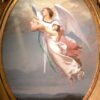 A Soul Taken Away by an Angel – 1853 by Jean-Léon Gérôme | Allegorical Oil Painting