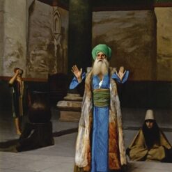 A Sultan at Prayer by Jean-Léon Gérôme | Academicism and Orientalism Masterpiece