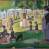 Hand-Painted Georges Seurat ‘Sunday Afternoon on the Island of La Grande Jatte’ Oil Painting - Pointillist Neo-Impressionist Art on Canvas from Dafen Village Studio