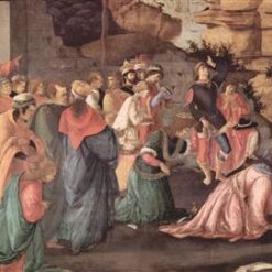Adoration of the Magi by Sandro Botticelli – Early Renaissance Religious Oil Painting