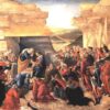 Adoration of the Magi by Sandro Botticelli - Early Renaissance Religious Painting, 1500