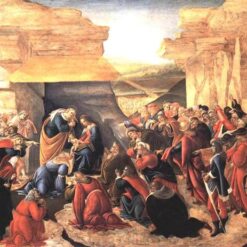 Adoration of the Magi by Sandro Botticelli - Early Renaissance Religious Painting, 1500