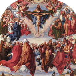 Adoration of the Trinity by Albrecht Dürer - 1511 Northern Renaissance Oil Painting on Panel