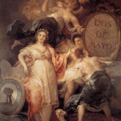 Allegory of the City of Madrid by Francisco Goya - 1810 Romantic Allegorical Oil Painting, Museo de Historia de Madrid, 260 x 195 cm