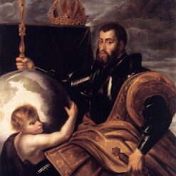 Rubens' Allegory on Emperor Charles – Symbolic Baroque Portrait of Imperial Majesty