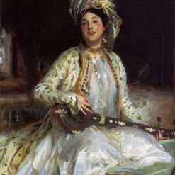 John Singer Sargent Oil Painting – Almina, Daughter of Asher Wertheimer, 1908, Realism Portrait