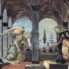 Annunciation by Sandro Botticelli – Early Renaissance Religious Painting, Tempera on Panel