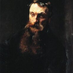 John Singer Sargent 'Auguste Rodin' Realism Portrait – Fine Art Reproduction on Canvas