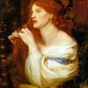 Aurelia by Dante Gabriel Rossetti – Fine Art Romanticism Oil Portrait Reproduction