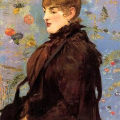 Oil Painting Inspired by Edouard Manet: Autumn (Study of Mery Laurent) 1882 Portrait on Canvas