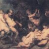 Bacchanale by Peter Paul Rubens – Baroque Mythological Oil Painting (1615)